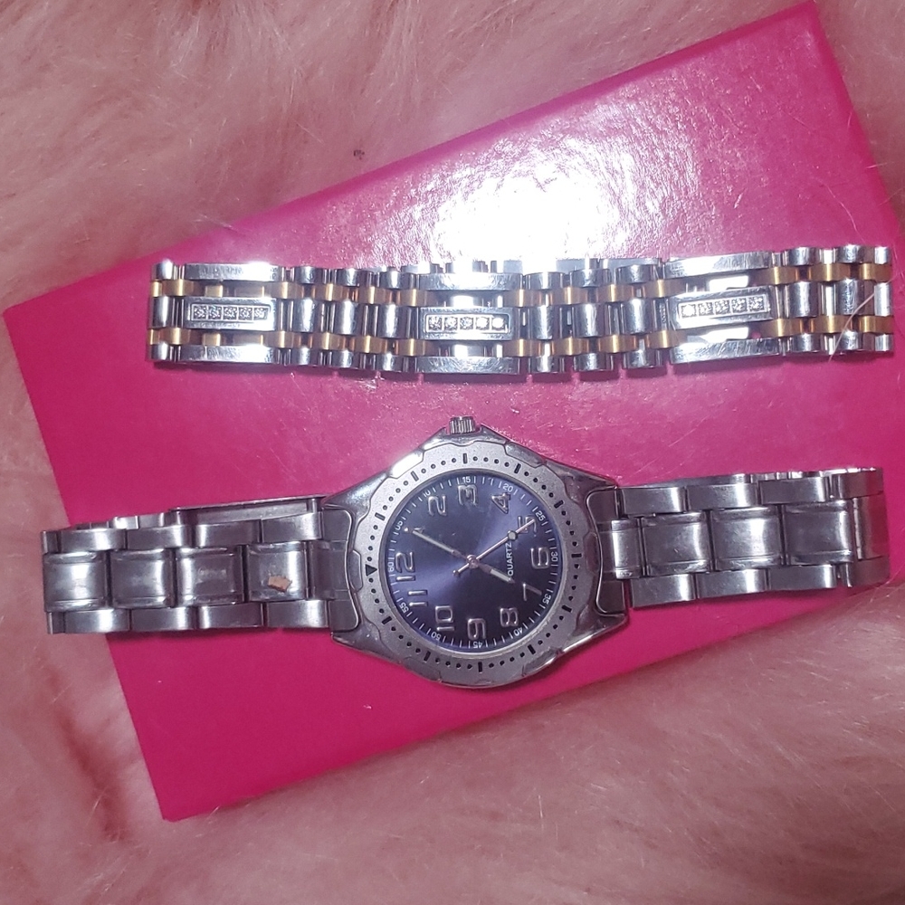 watch and bracelet